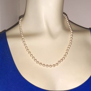 Vintage Monet Faux PEARL Necklace
